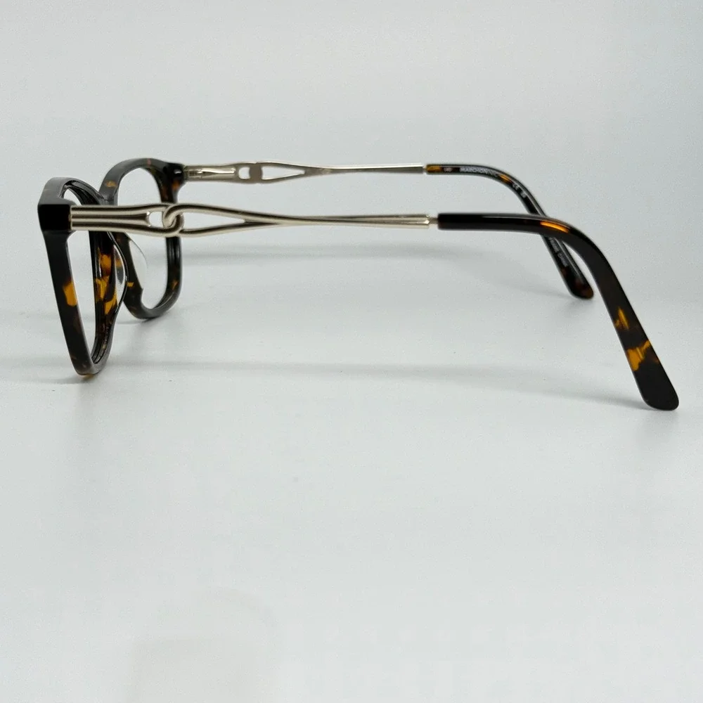 Marchon NYC Womens‎ Eyeglasses M5020 Tortoise Shell Metal Frame 56 15 140 21464